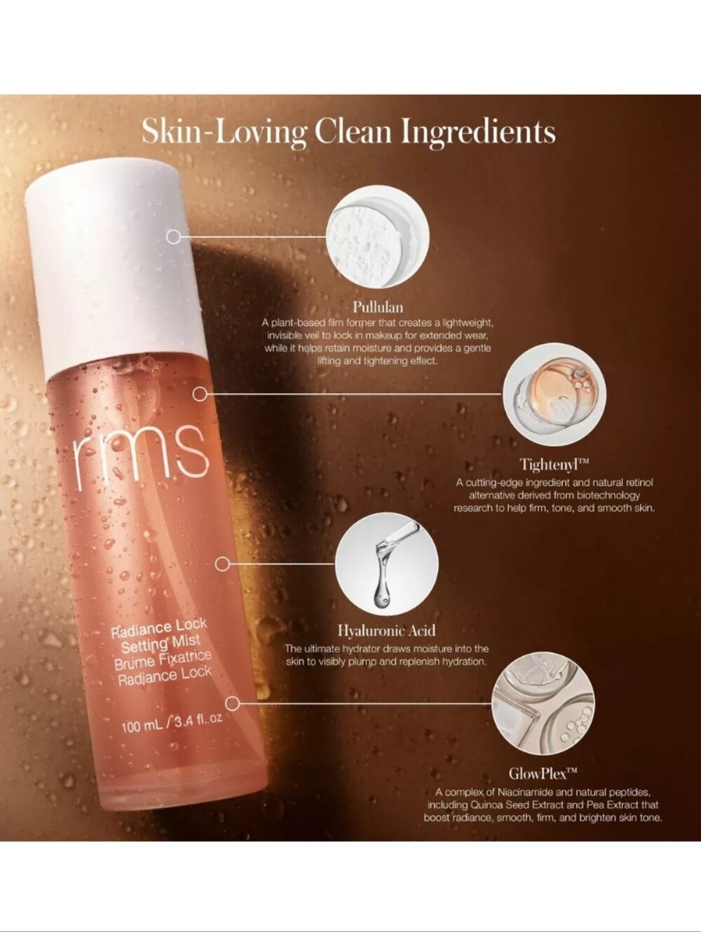 RMS RADIANCE LOCK SETTING MIST. - Picture 2 of 11